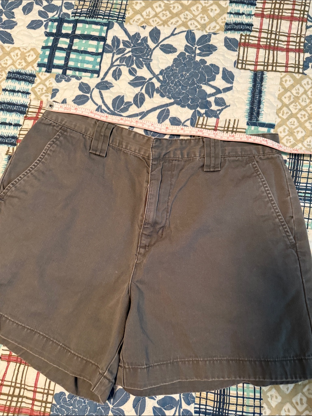 Calvin Klein Gray Cotton Shorts